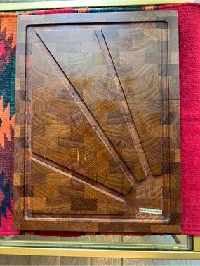 Gorgeous End-Grain Walnut Carving & Serving Board View All Photos
